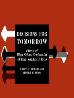 cover image of Decisions for Tomorrow